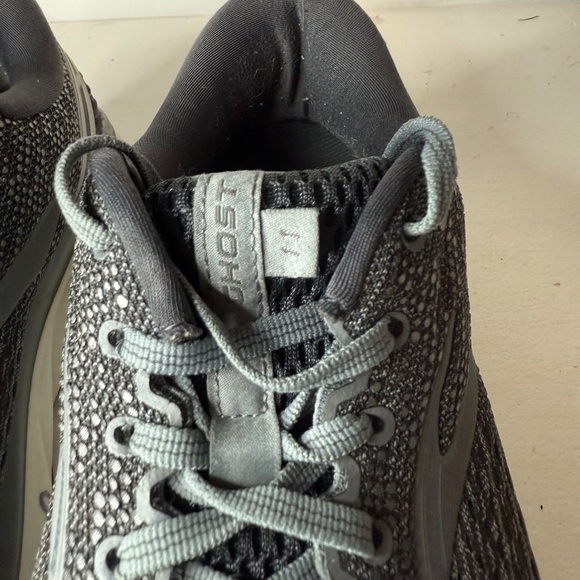 Brooks Mens Ghost 11 1102881D003 Gray Running Shoes Sneakers - Picture 7 of 9